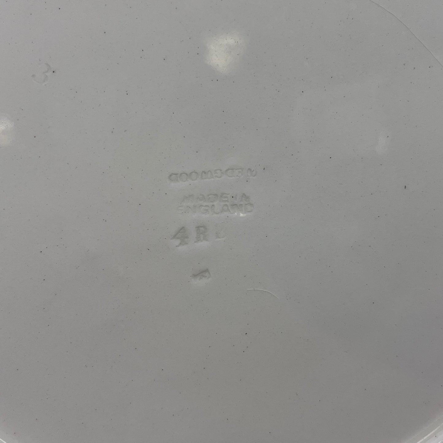Wedgwood Embossed Grape Queensware Dinner Plates, Set of 3