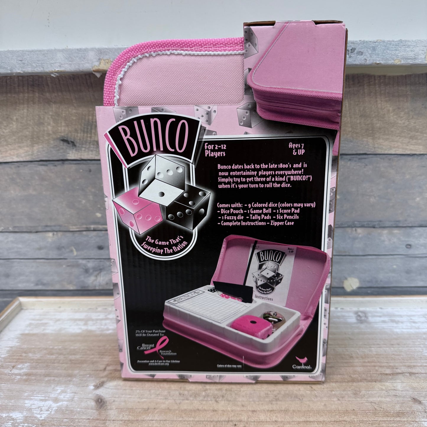 Cardinal Bunco Deluxe Dice Game, Complete, 2005