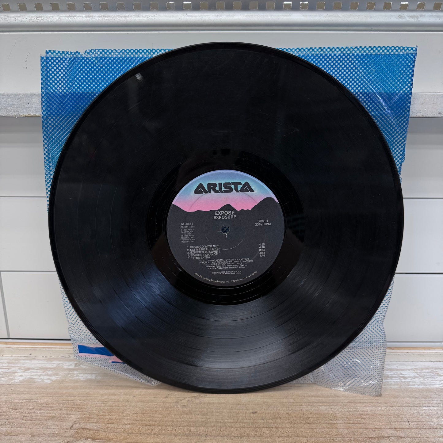 Exposé Exposure Vinyl Record, 1987