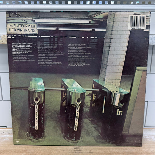 Billy Joel Turnstiles Vinyl Record LP 1976 #PC 33848