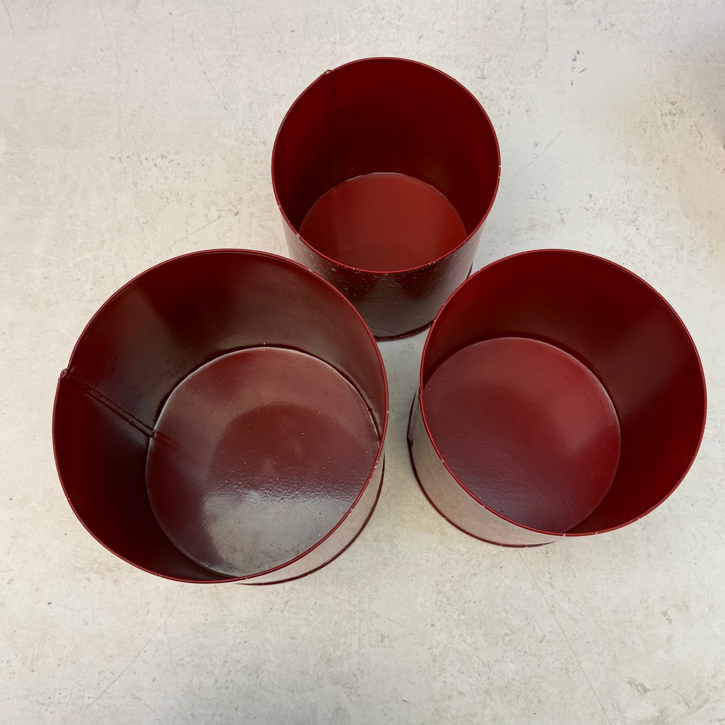 Park Designs Enamelware Canisters, Set of 3