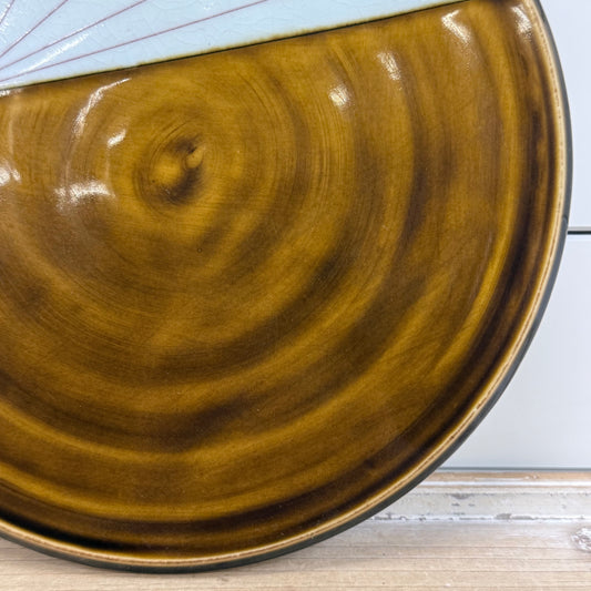 Studio Pottery Trivet Modern Ceramic Art, Signed