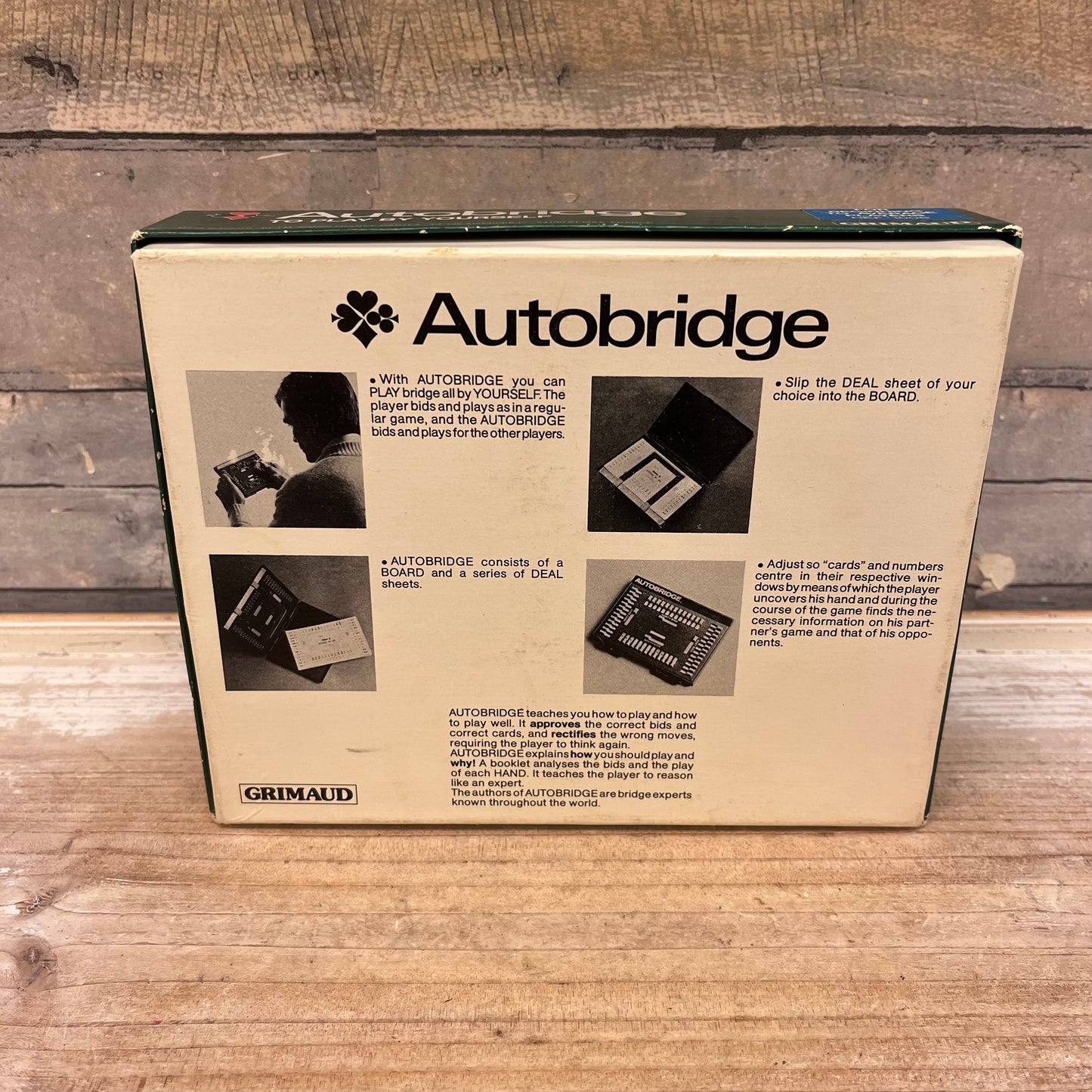 Grimaud Autobridge Game in Box, 1970s