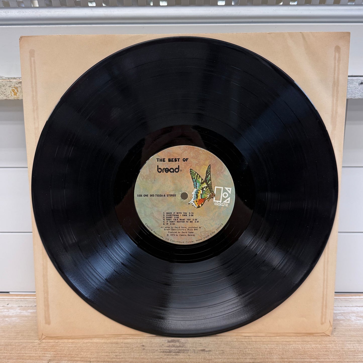 The Best of Bread Vinyl Record 1973 #EKS75056