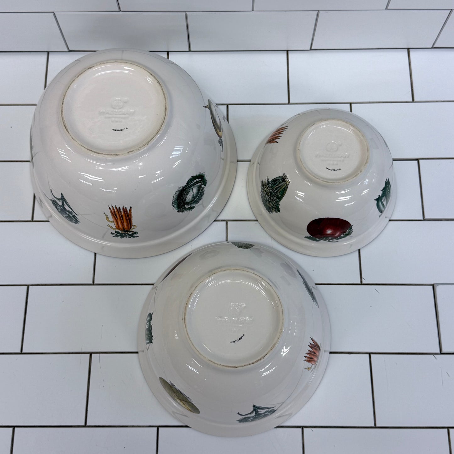 Pfaltzgraff Farmers Market Stoneware Kitchenware Set of 5