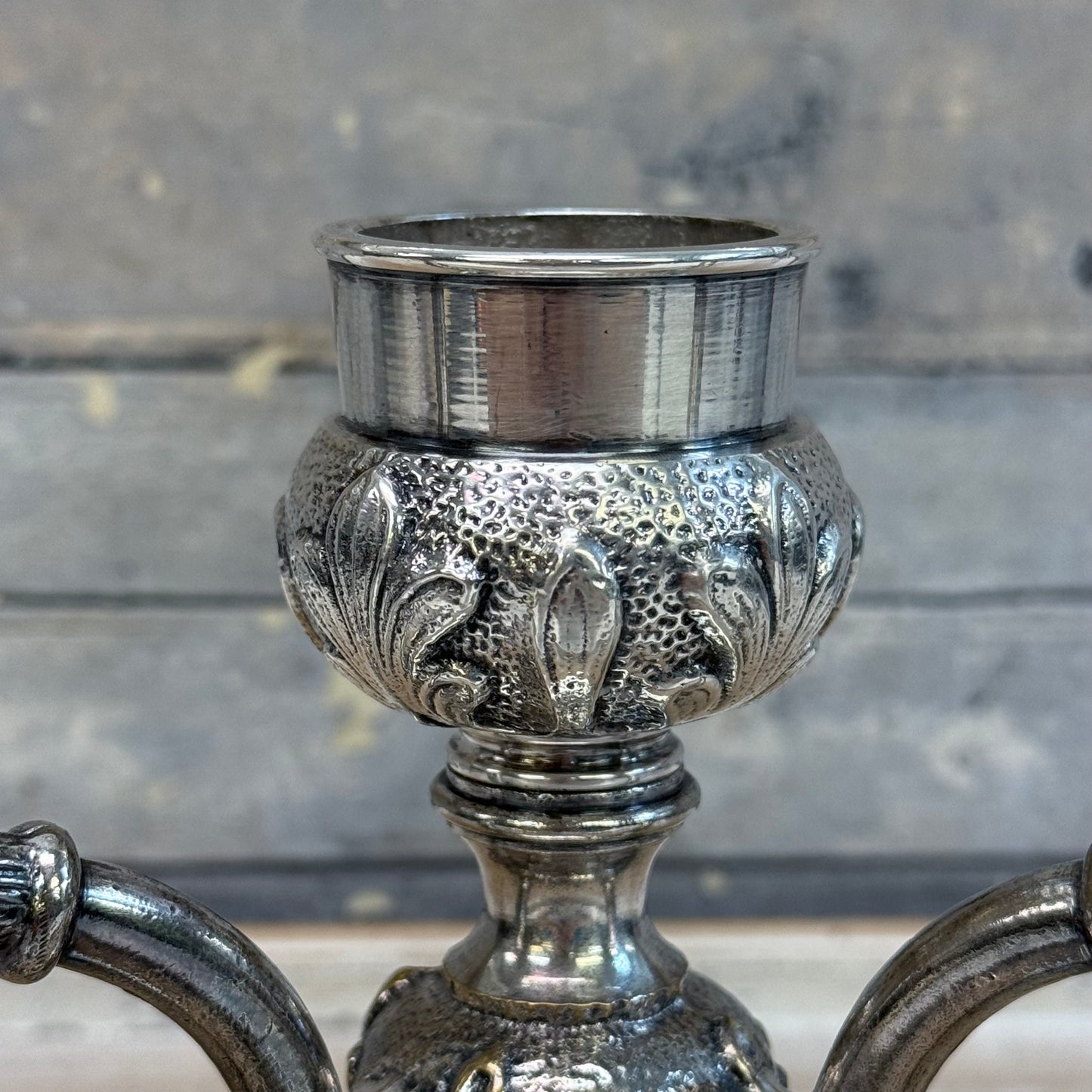 Towle William Adams Silver Plated Candle Holder
