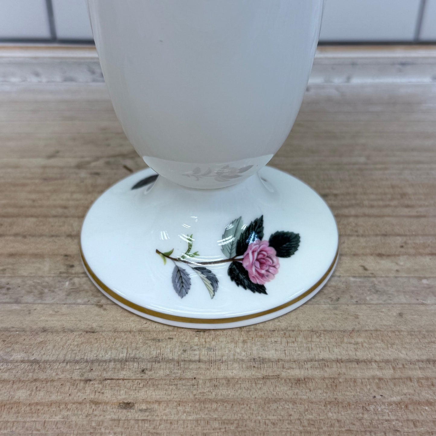 Wedgwood Hathaway Rose Bone China Vase