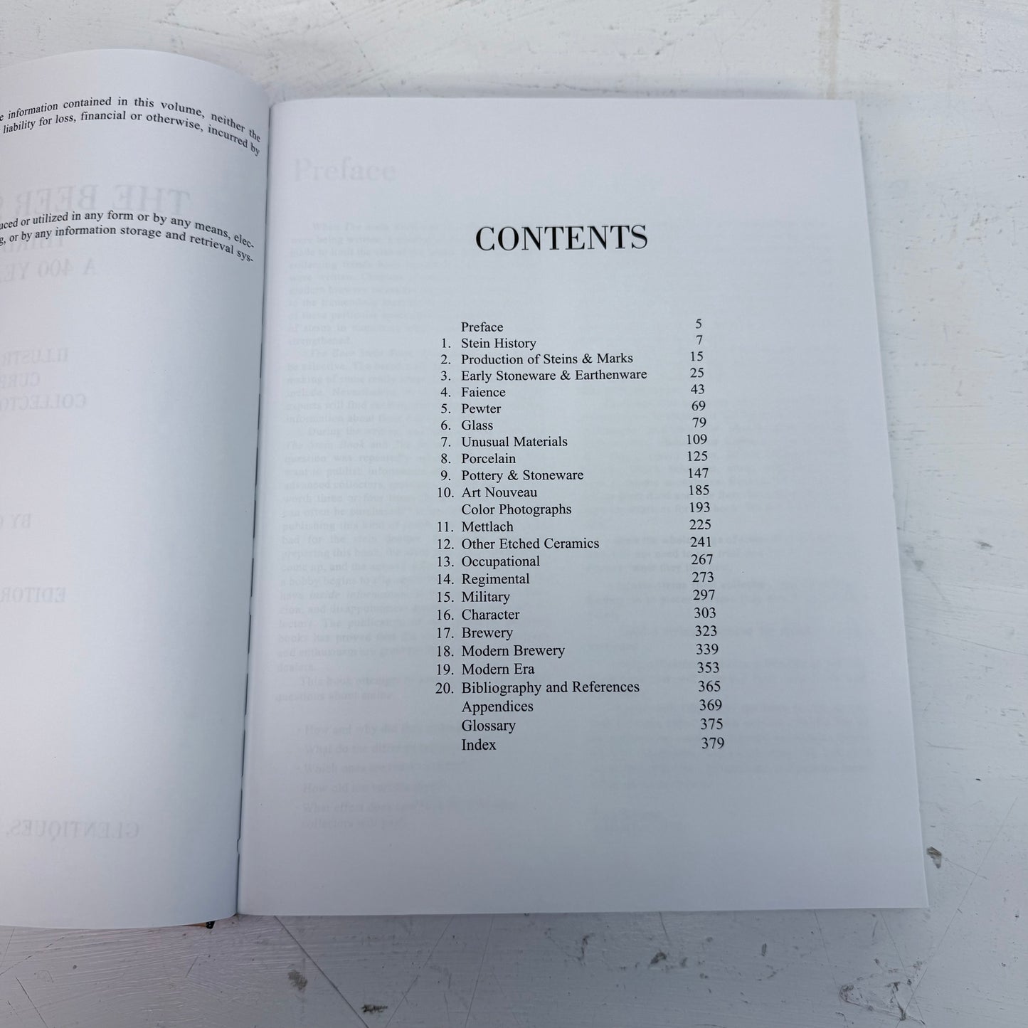 Gary Kirsner The Beer Stein Book: A 400 Year History Hardback, 2000