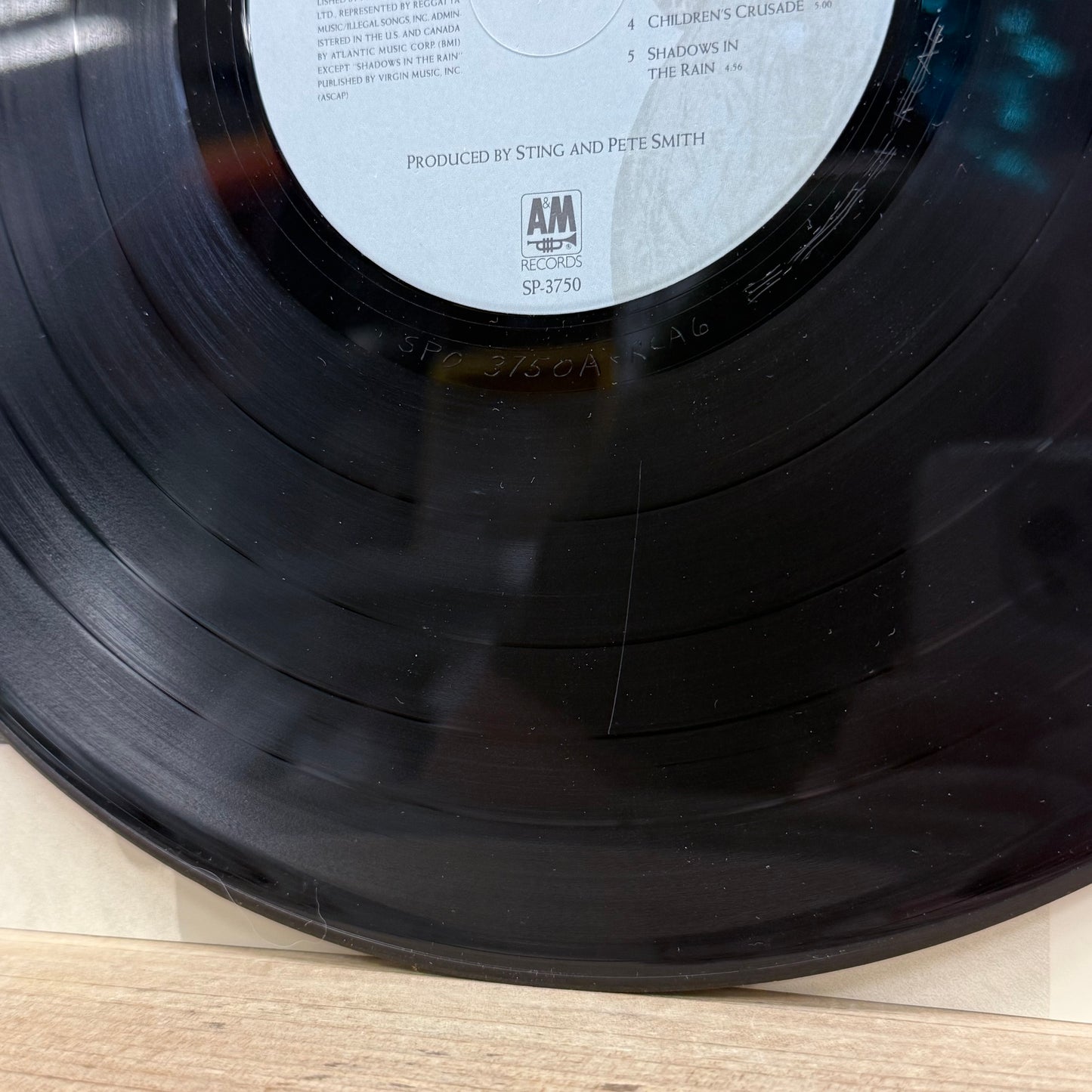 Sting The Dream of the Blue Turtles Vinyl Record, 1985