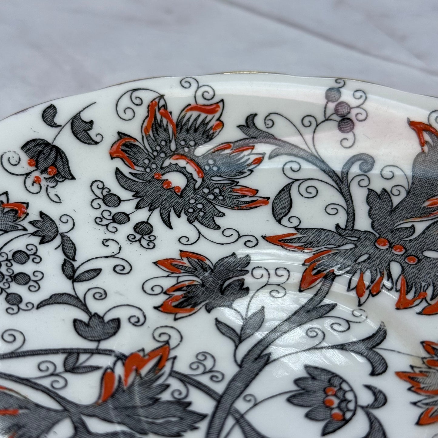Clarence Bone China Teacup & Saucer
