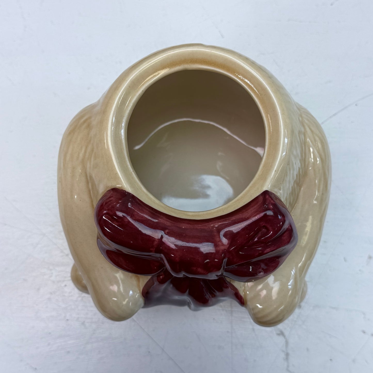 Metlox Teddy Bear Cookie Jar, 1950s