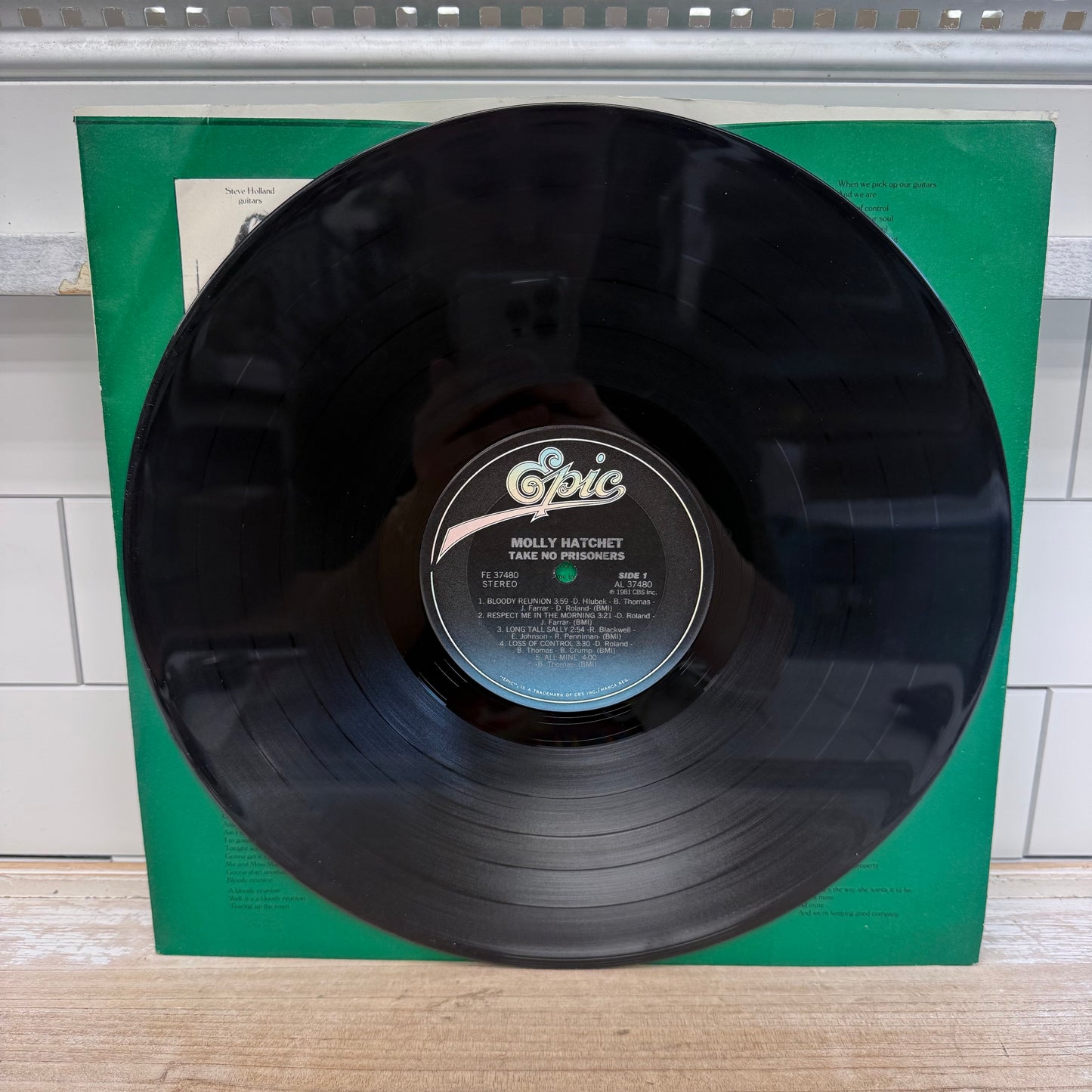 Molly Hatchet Take No Prisoners Vinyl Record, 1981