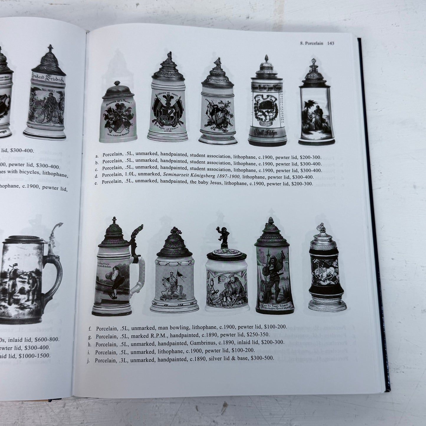 Gary Kirsner The Beer Stein Book: A 400 Year History Hardback, 2000