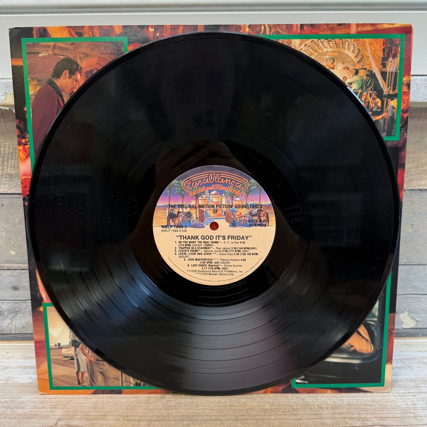 Thank God It’s Friday Movie Soundtrack Triple Vinyl Record, 1978