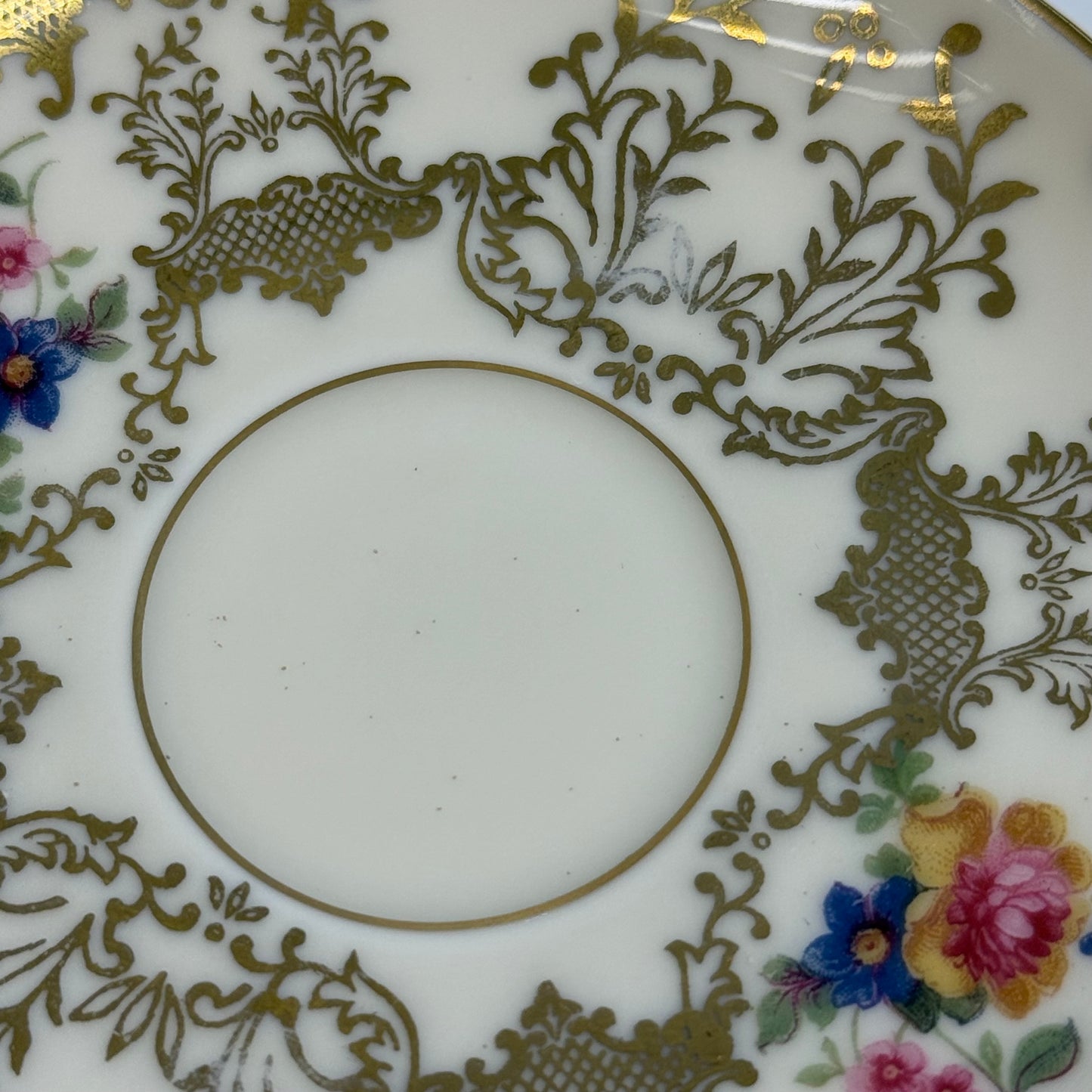 Bohemia Royal Ivory Teacup & Saucer Set of 8 Vintage 1930s