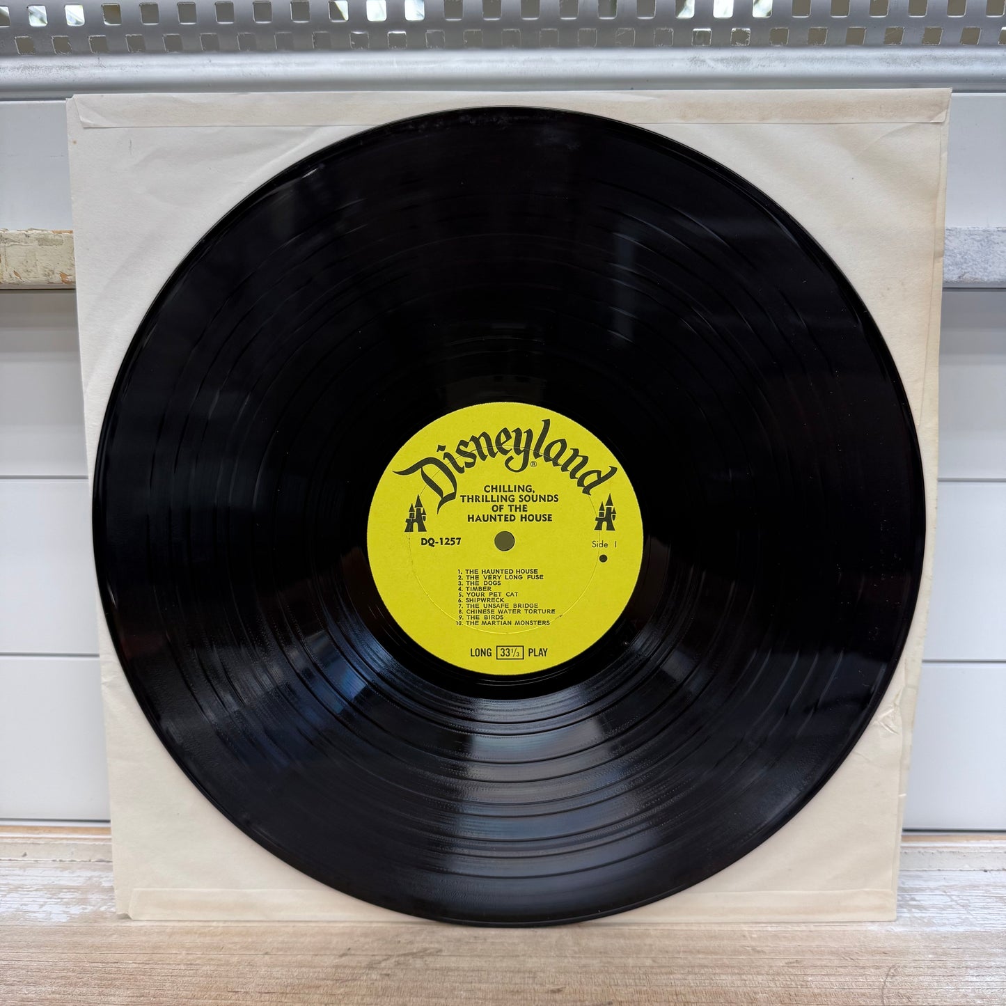 Chilling, Thrilling Sounds of the Haunted House Vinyl Record, 1964