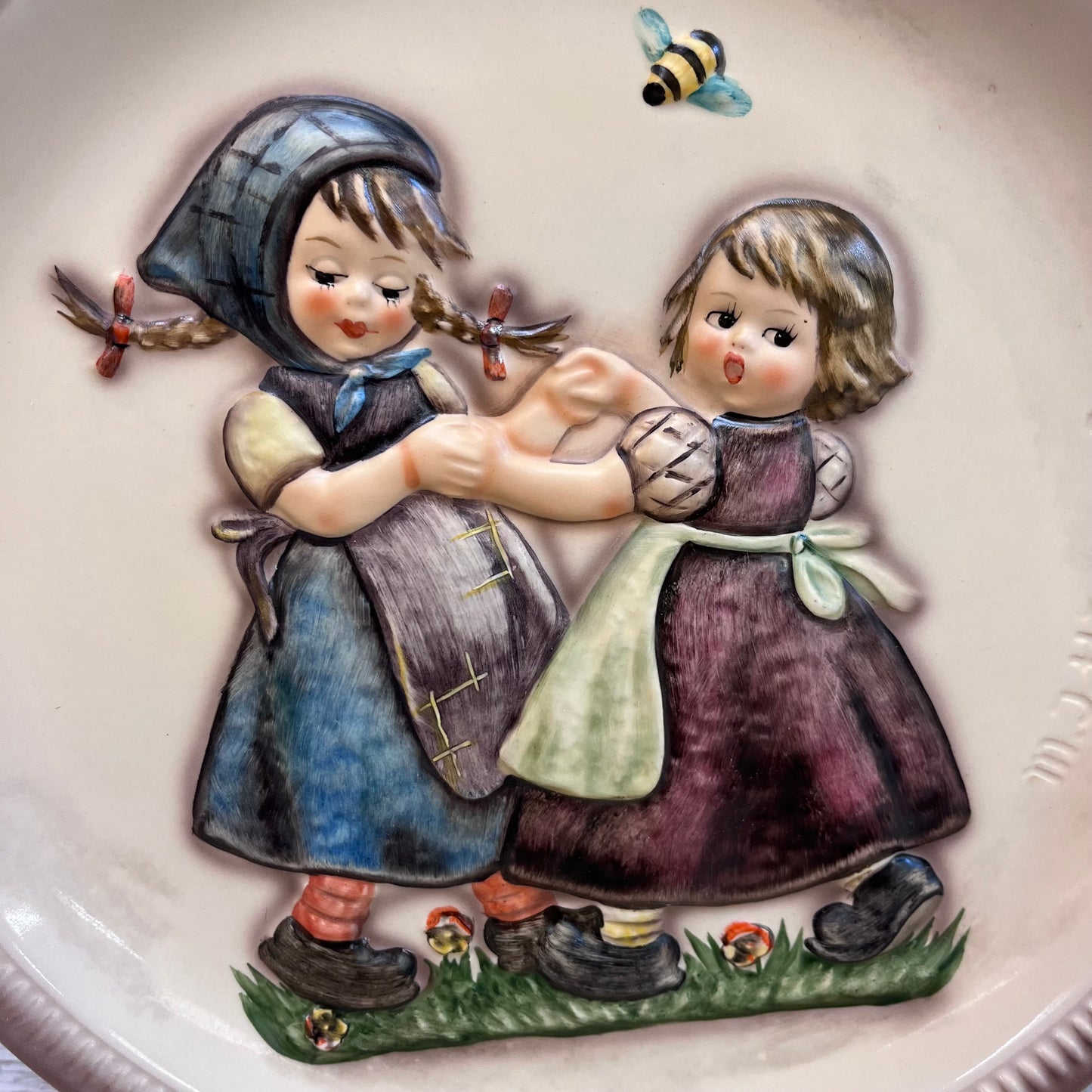 Goebel Hummel Anniversary Spring Dance Plate in Box, 1980