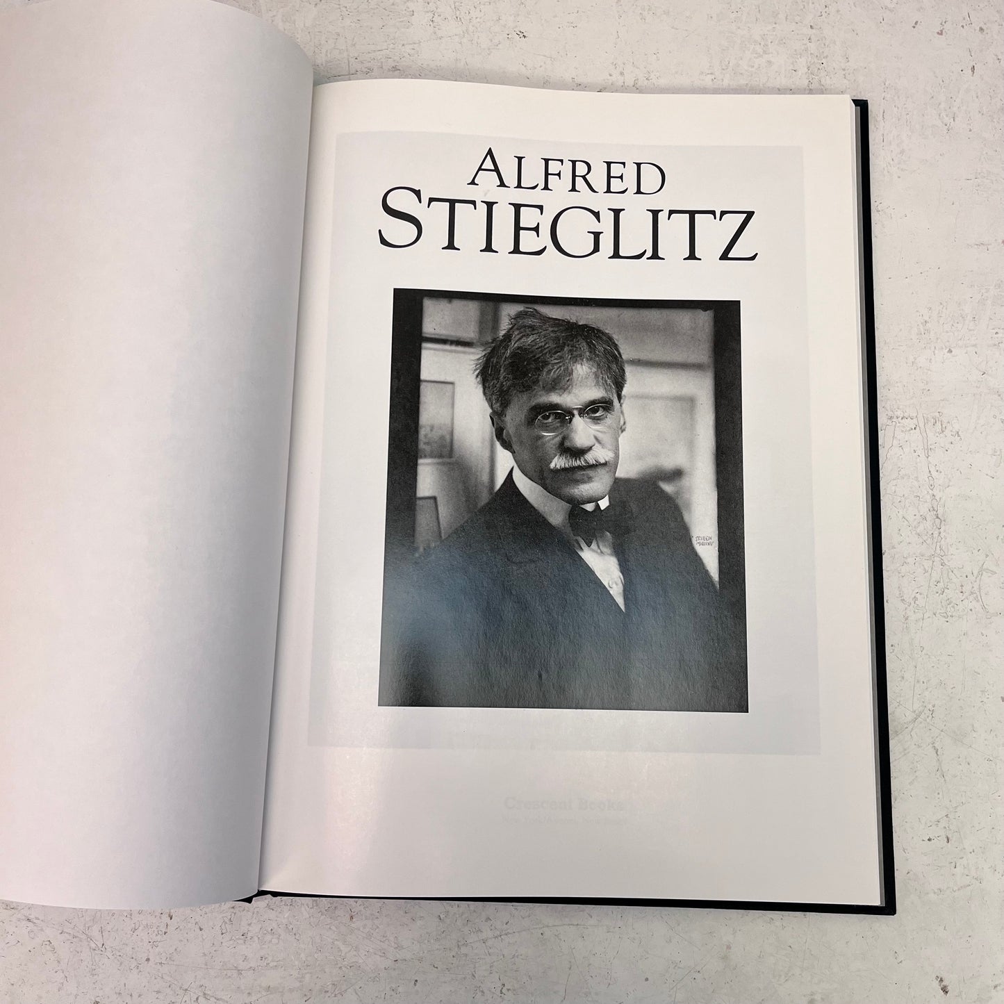 Alfred Stieglitz by Eva Weber Photography Book, 1994