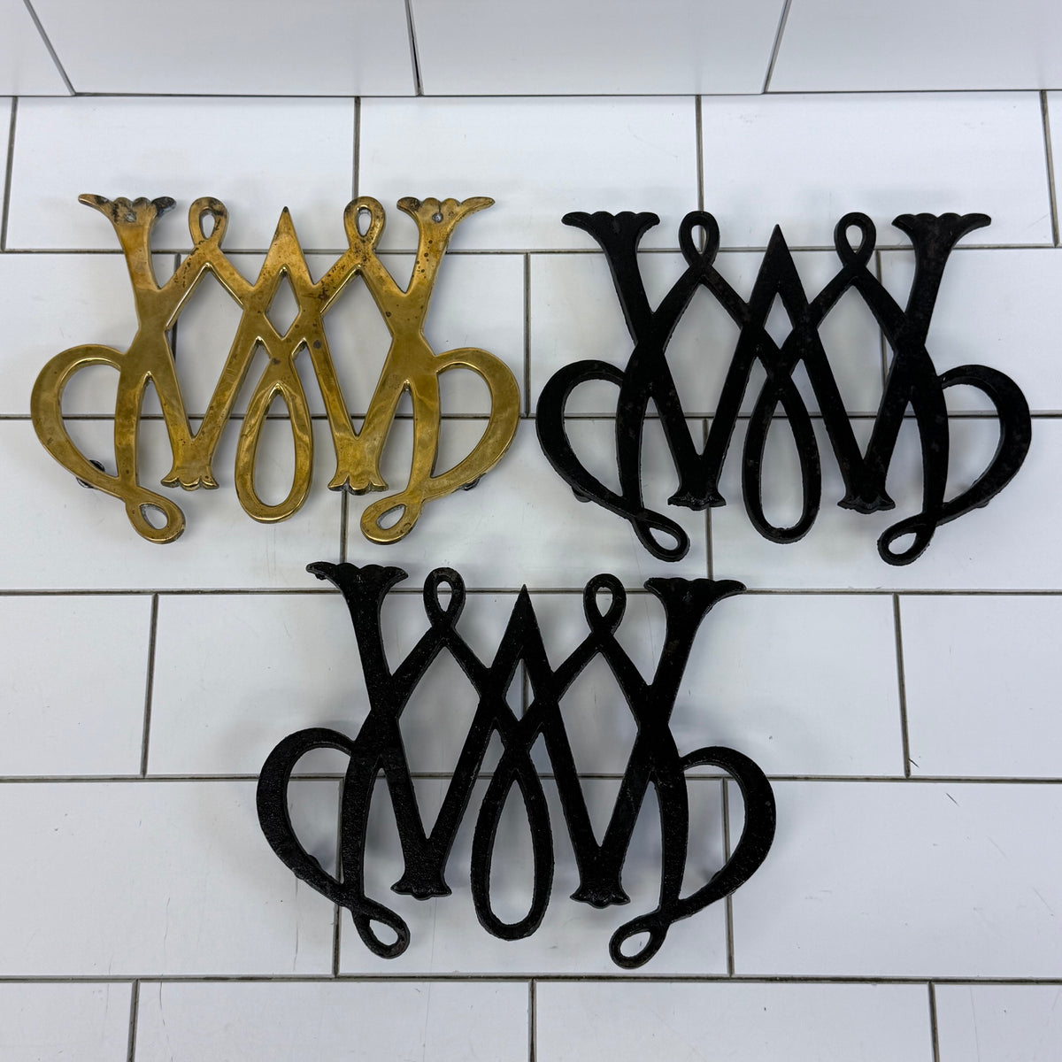 William & Mary W&M Brass Cast Iron Cypher Selection