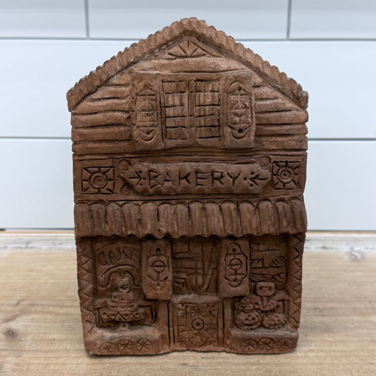 Rustic Bakery House Planter Cottage Shop Decor