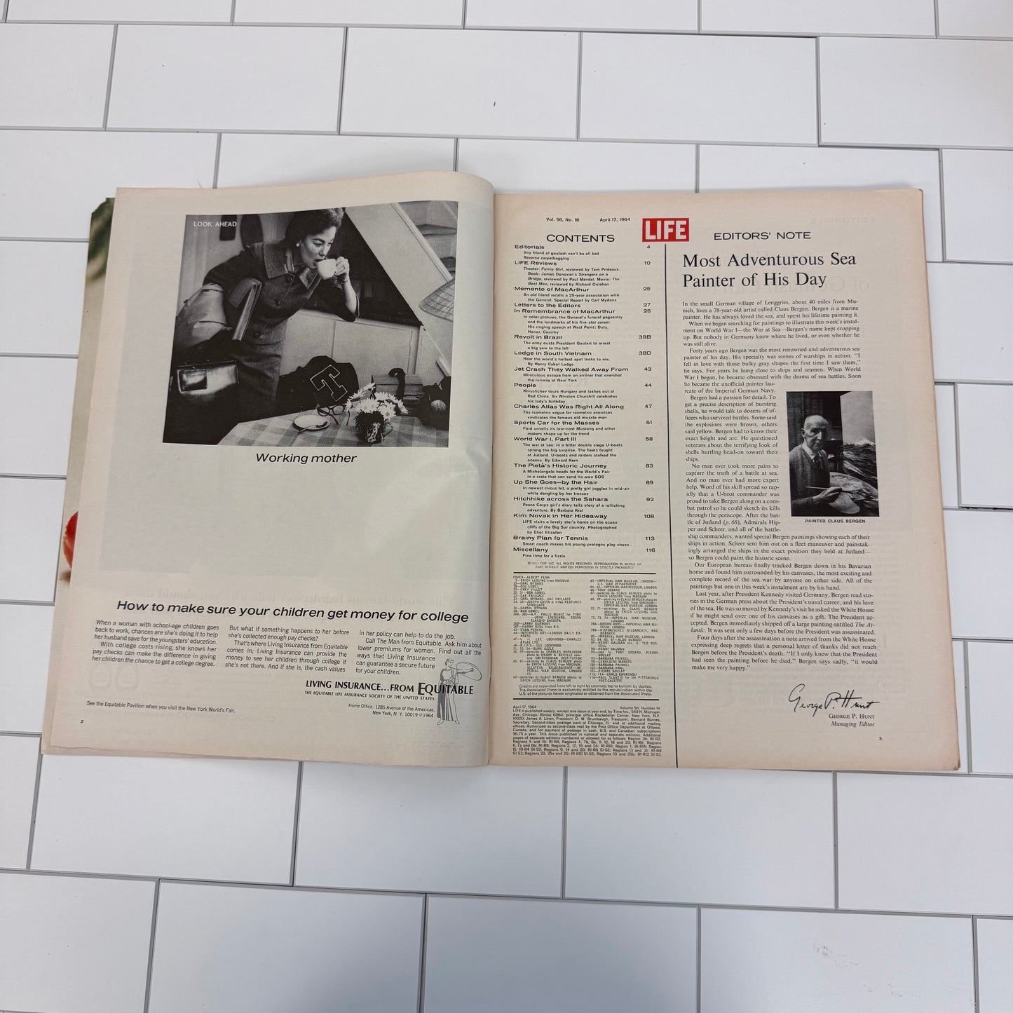 Life Magazine Vol. 56 #16, April 1964