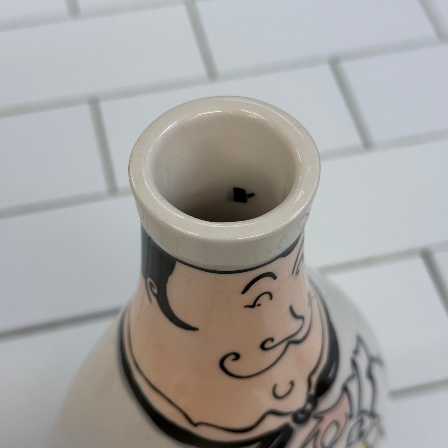 Tracy Flickinger Ceramic Chef Bottle Cork Stopper
