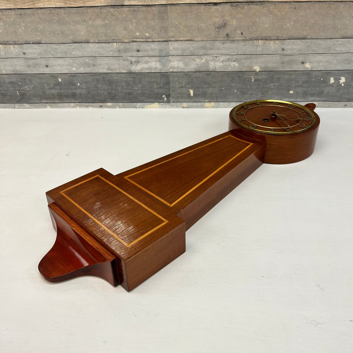 Mid-Century German Banjo Clock