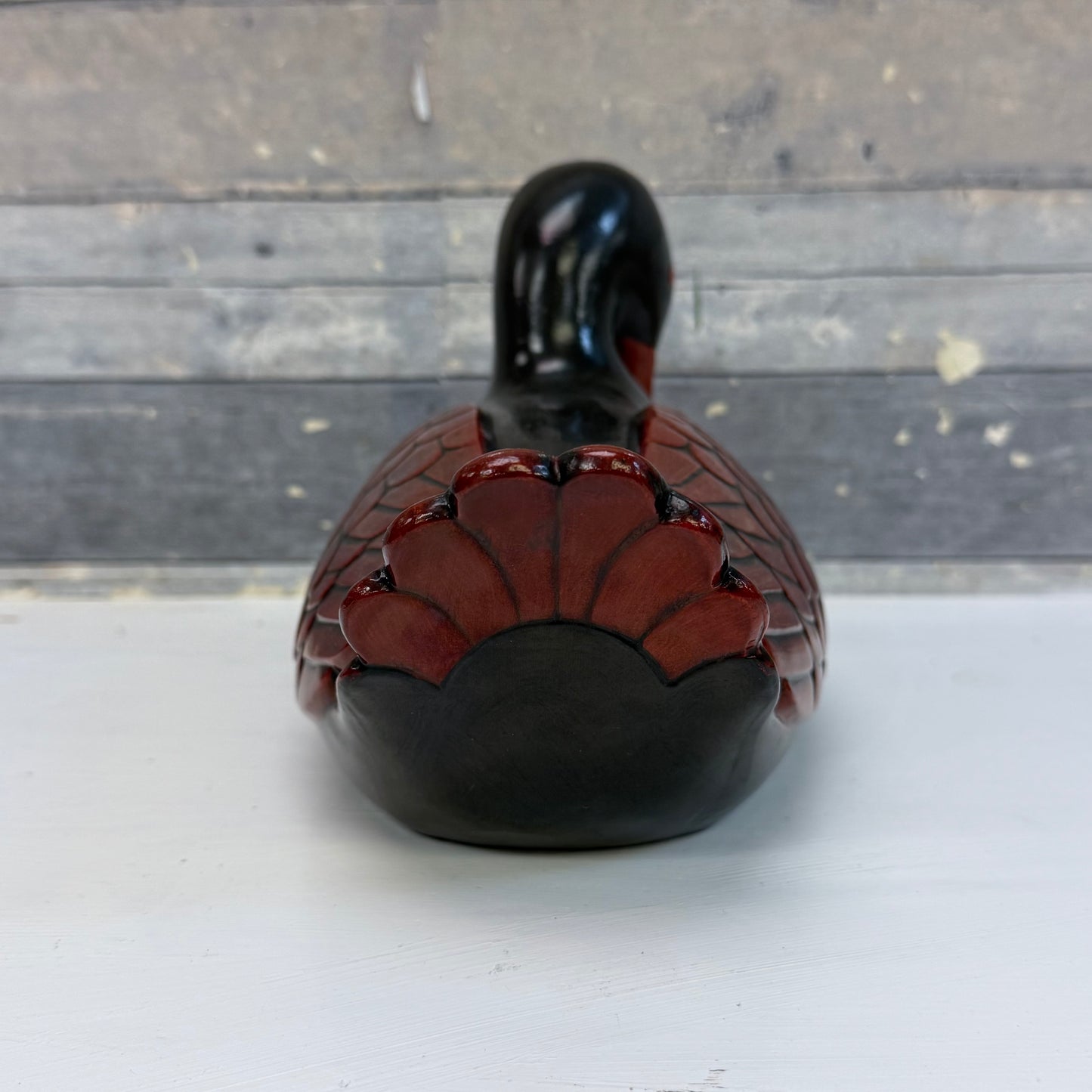 Fitz & Floyd Ceramic Vernissage Duck Decoy Statue