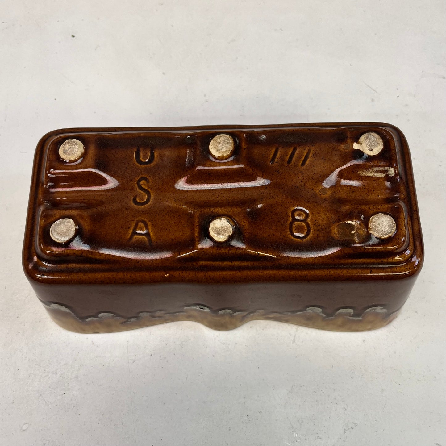McCoy Pottery Drip Glaze Window Box Planter