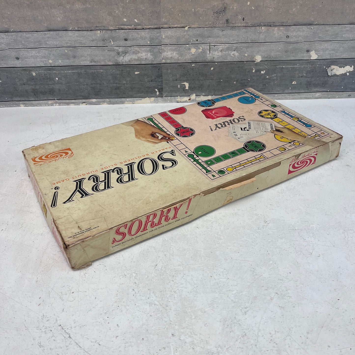 Parker Brothers Sorry! Board Game, 1964