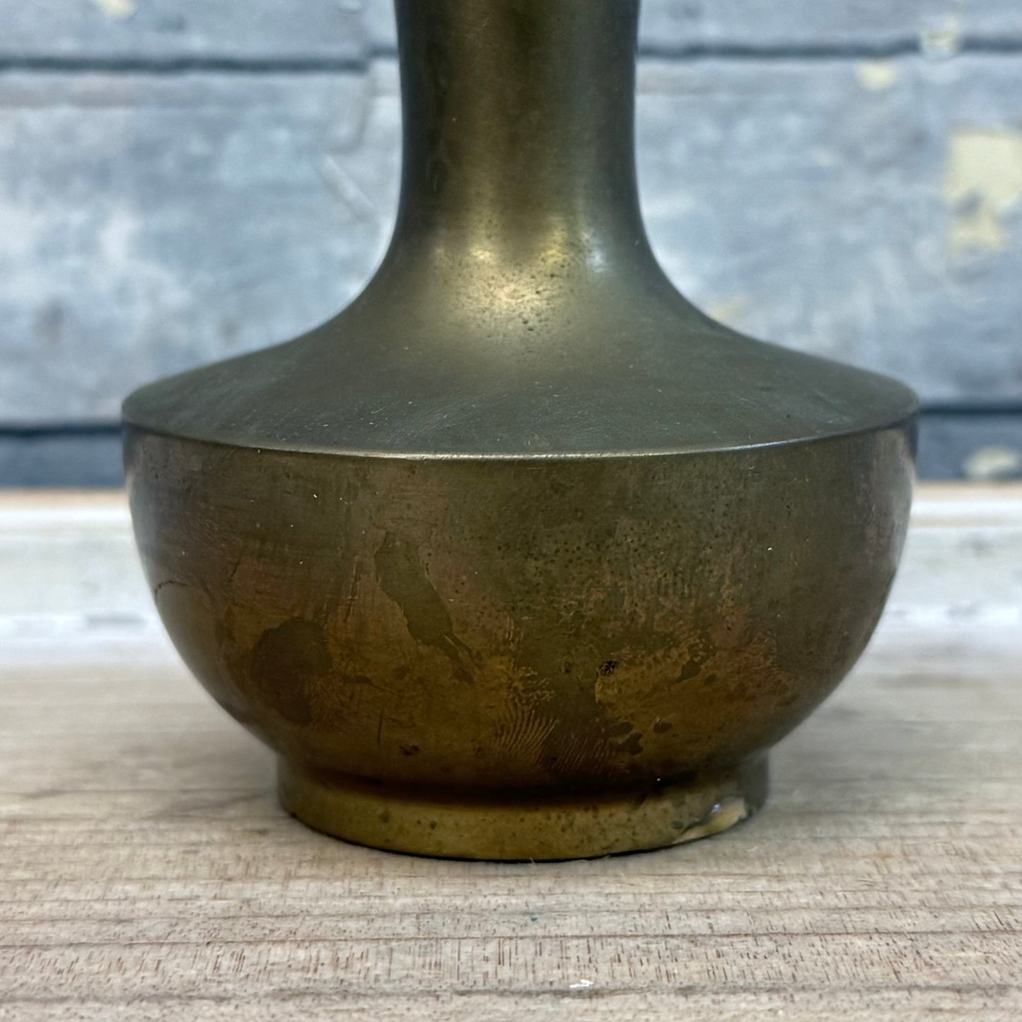 Solid Brass Bud Vase