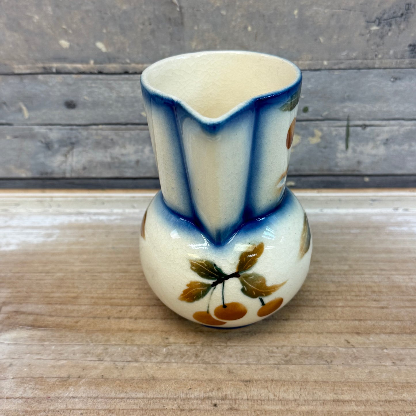 Erphila George Washington Stoneware Cherry Jug Pitcher, 1970s