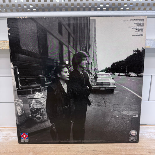 John Lennon Yoko Ono Double Fantasy Vinyl LP 1980