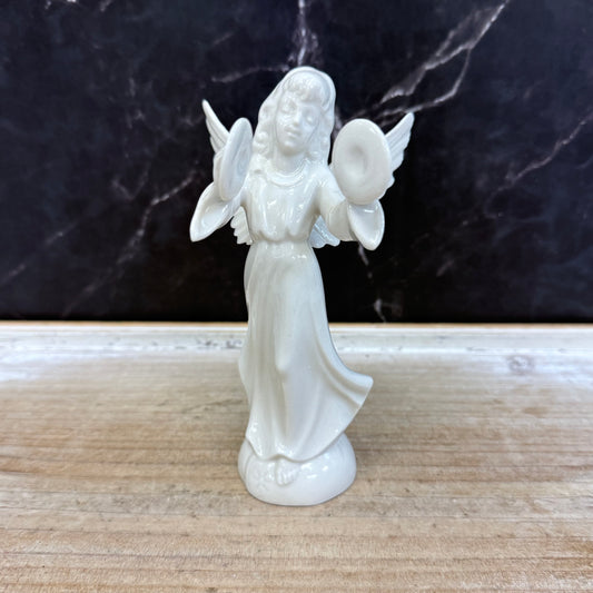 Dresden Style Angel Figurine, Porcelain