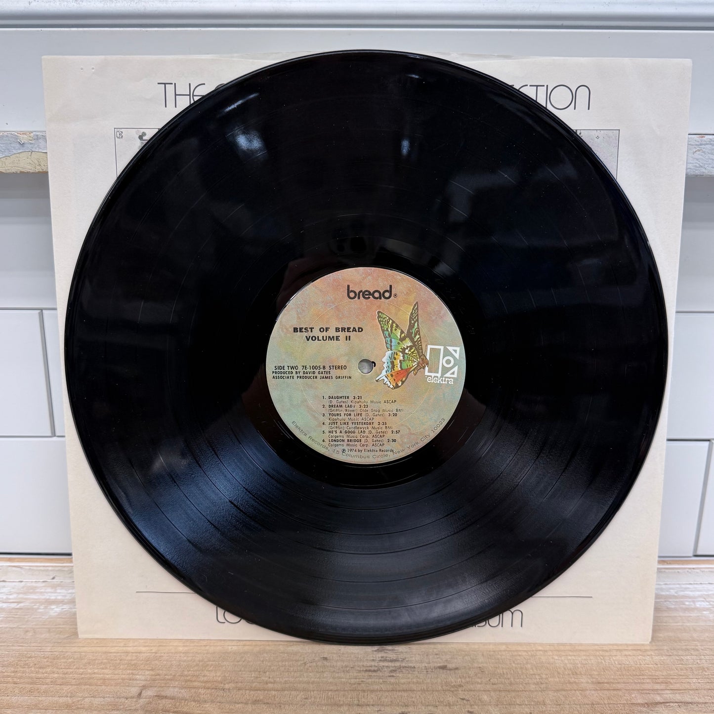 Best of Bread Volume II Vinyl Record LP 1974