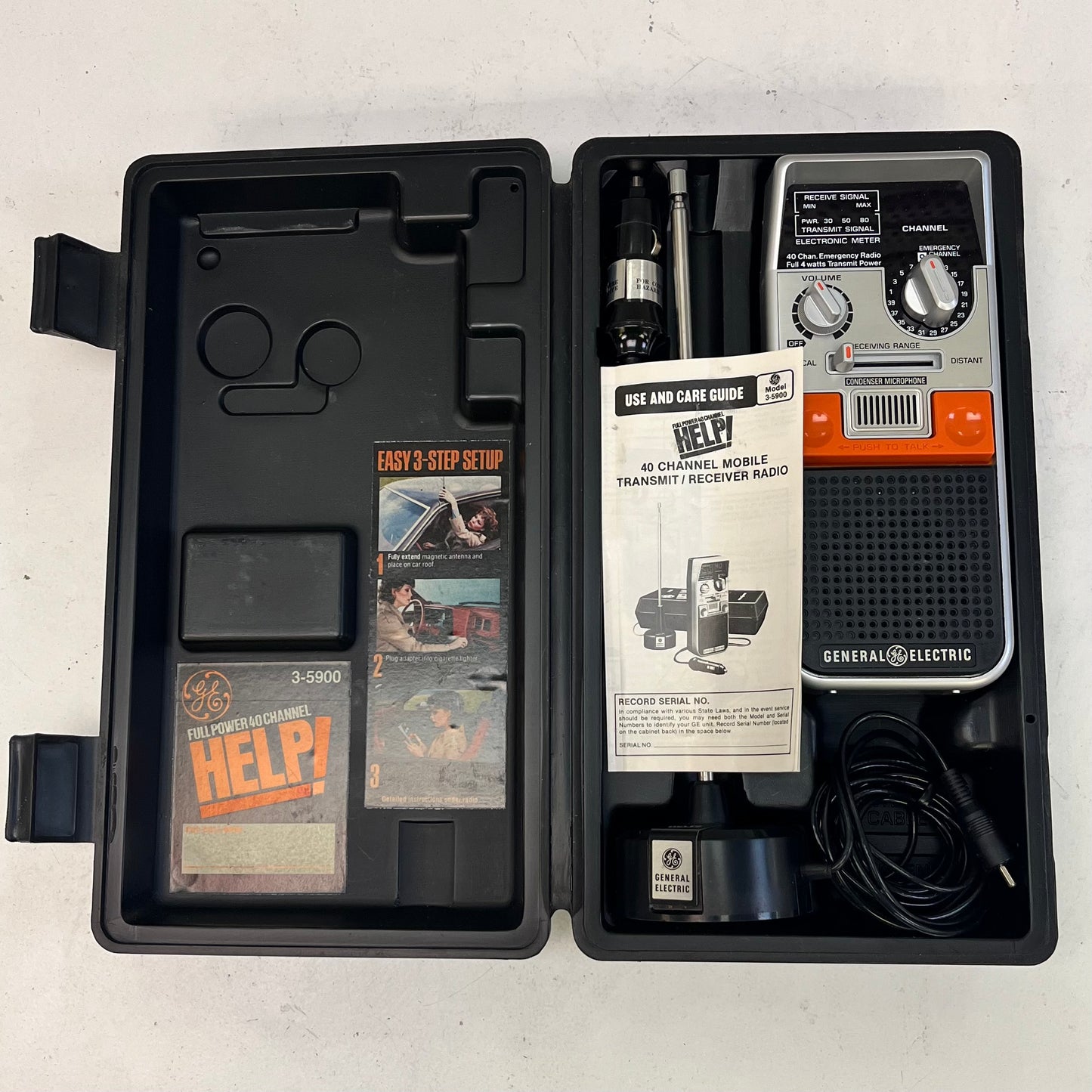 Full Power 2-Way Citizens Band Radio, #3-5900