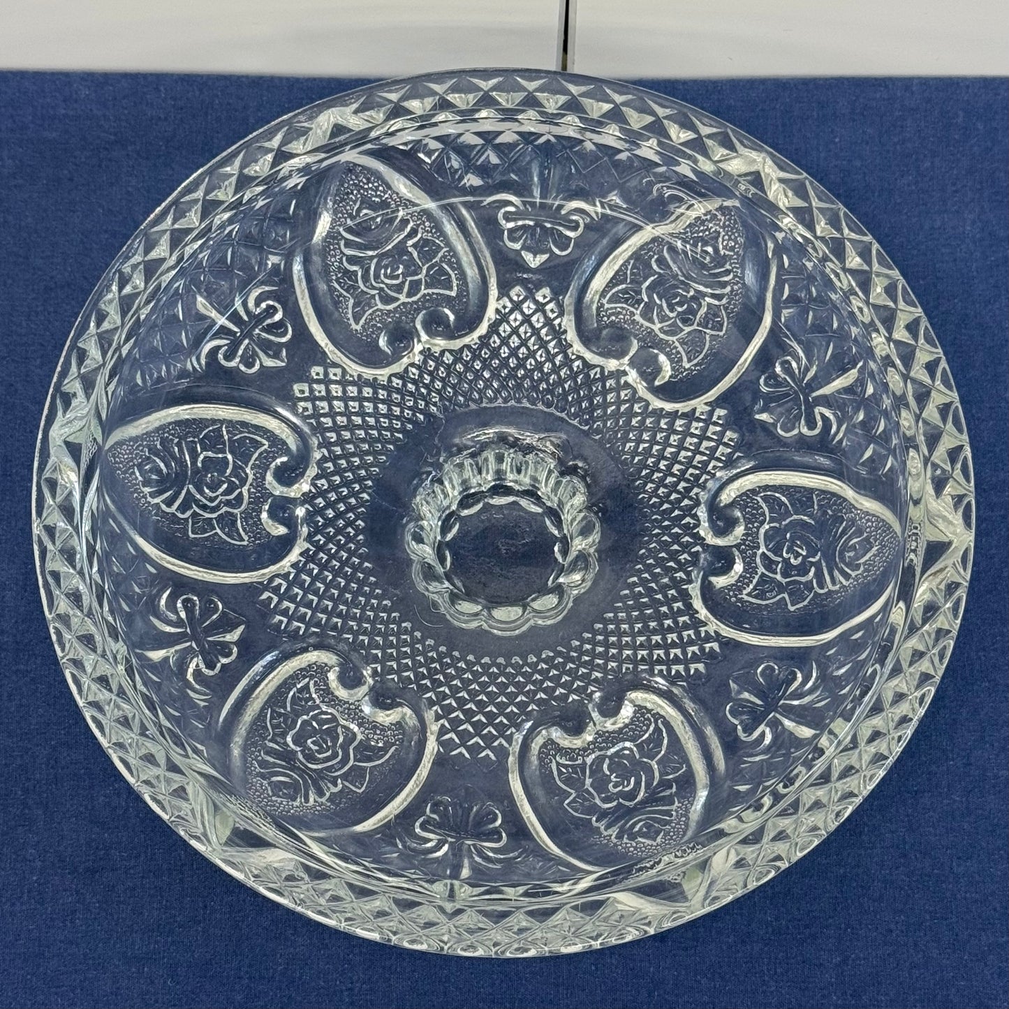 FNG Bowl, Pressed Glass