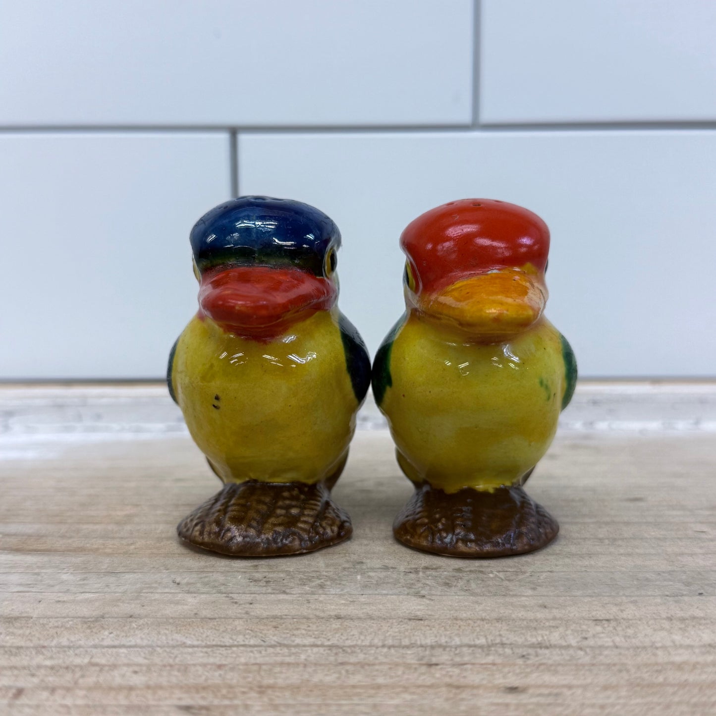 Kookaburra Bird Salt & Pepper Set, Ceramic