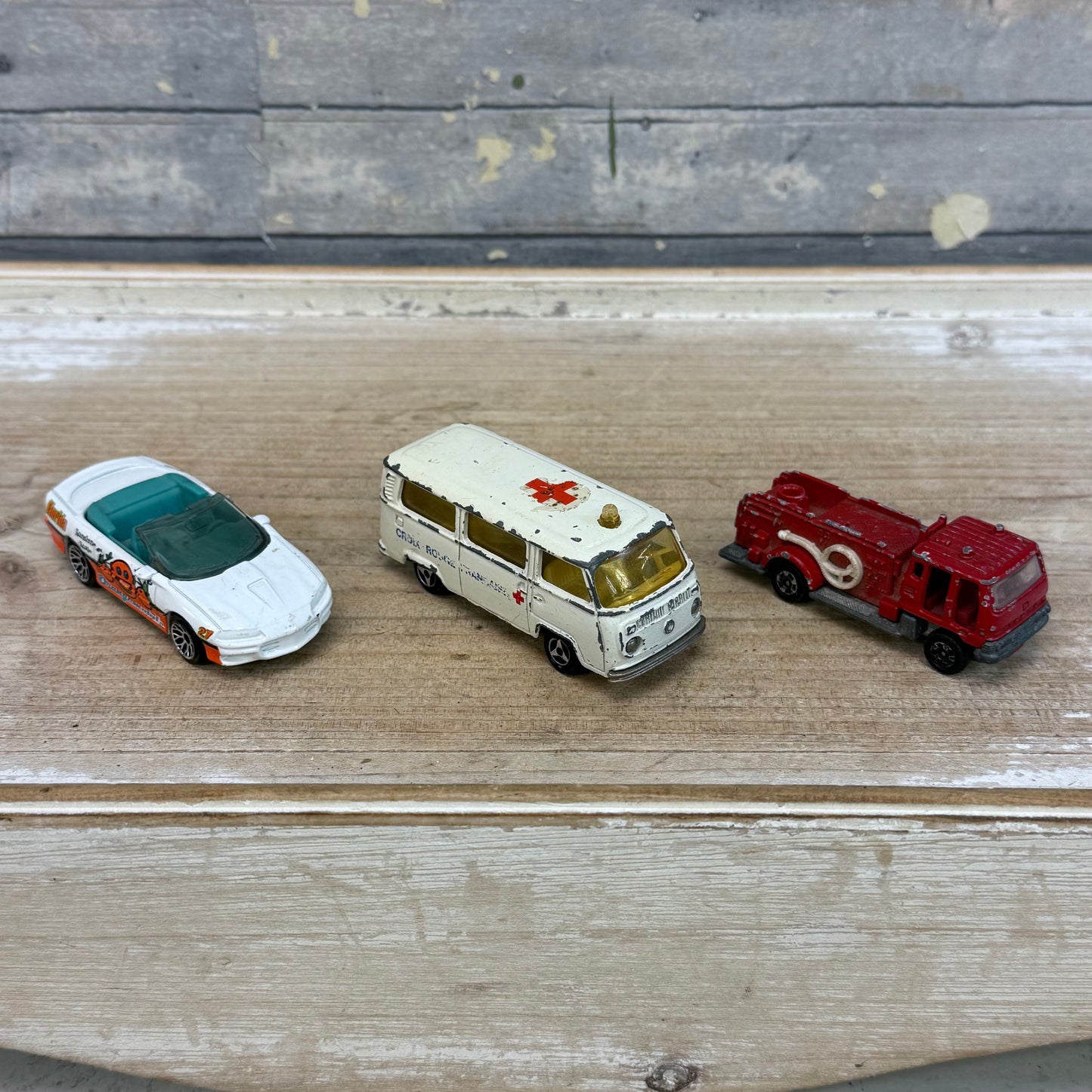 Metal Toy Cars & Trucks, Lot of 17