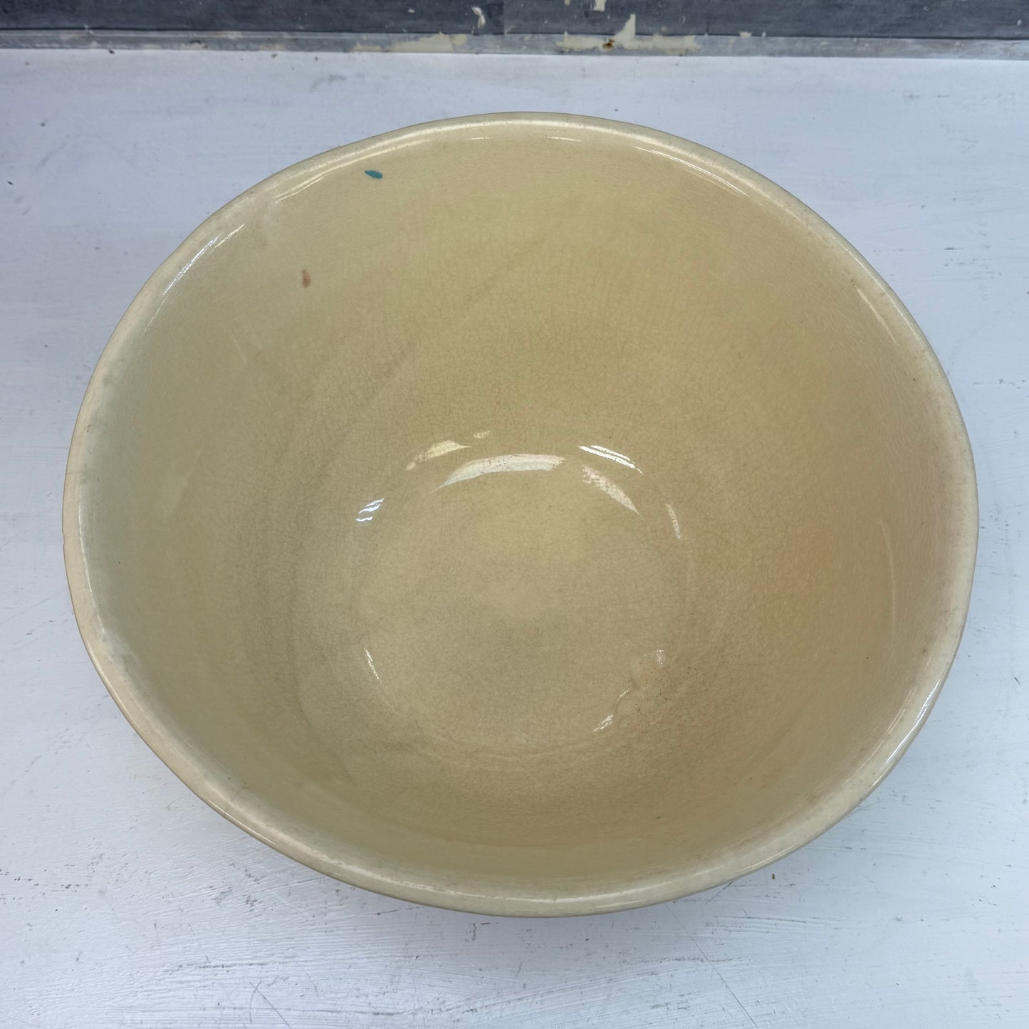 McCoy Pottery Striped Mixing Bowl Size 12