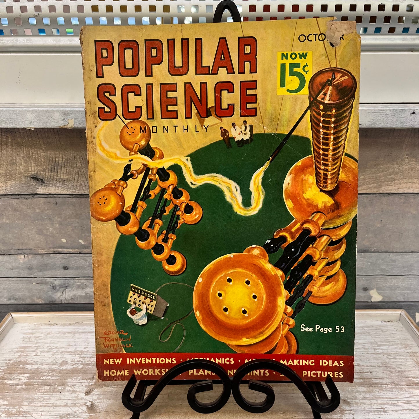 Popular Science Magazine, October 1937