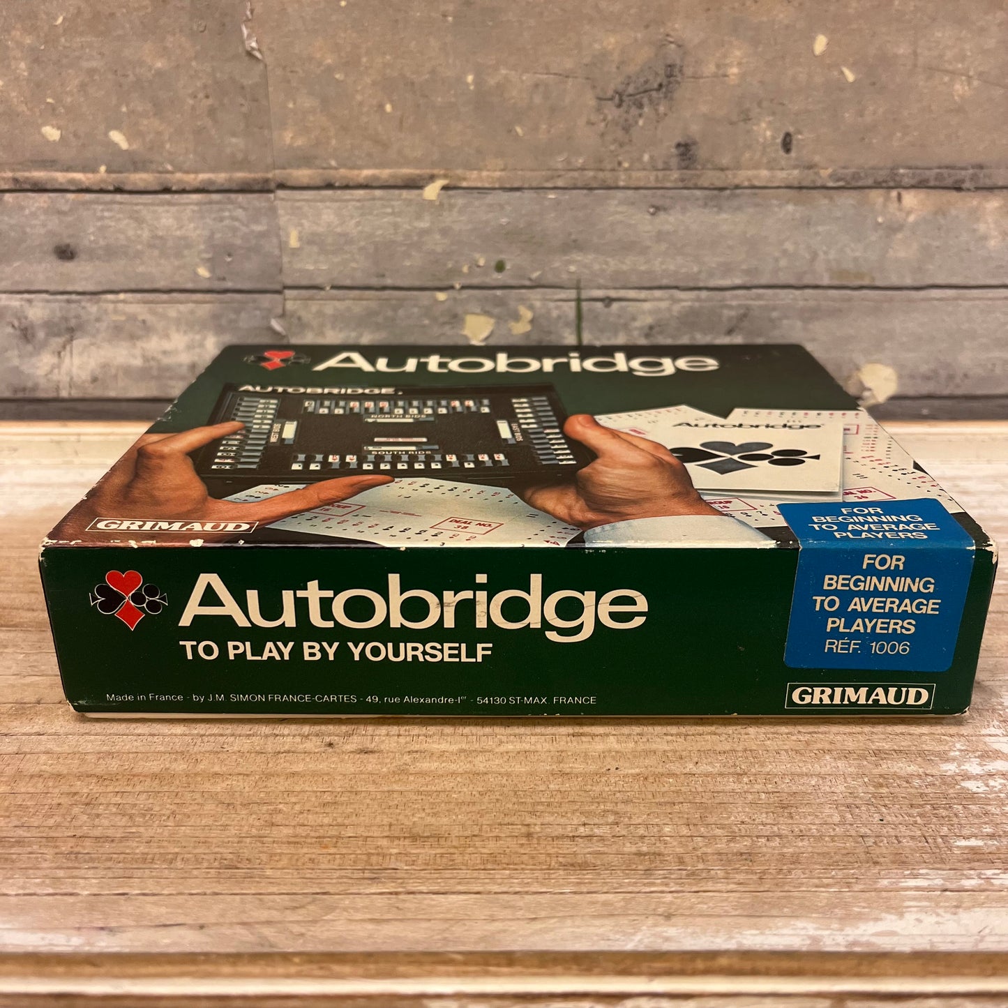 Grimaud Autobridge Game in Box, 1970s