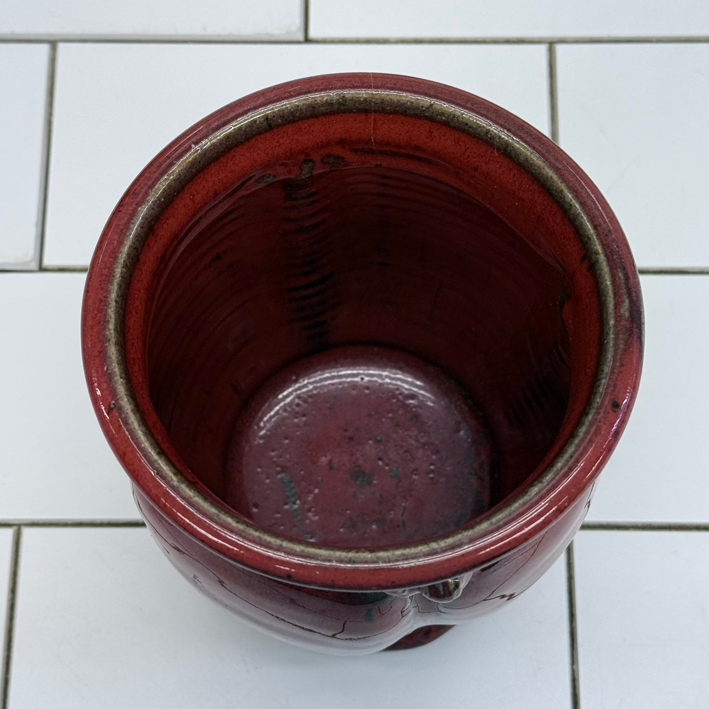 Renee Altman Signed 2001 Studio Pottery Vase Glazed