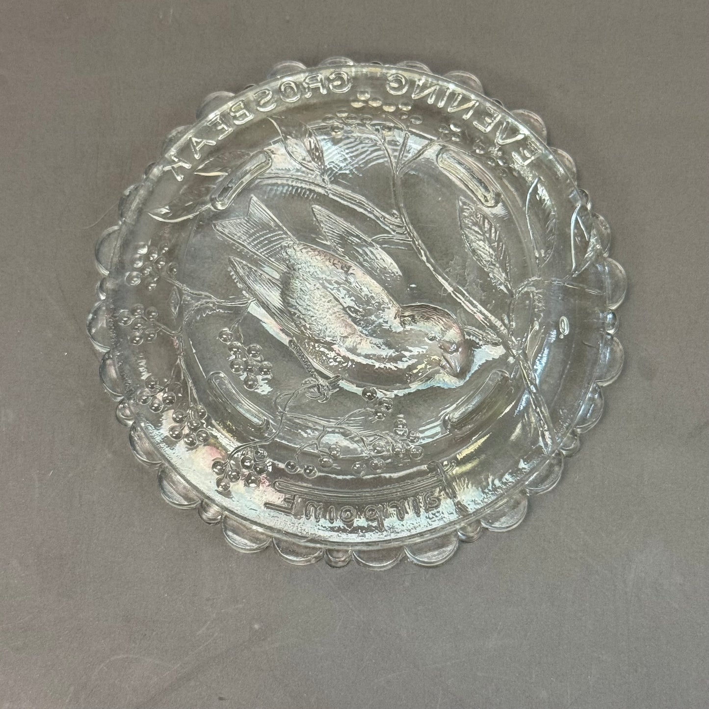 Pairpoint Pressed Glass Cup Plate Selection