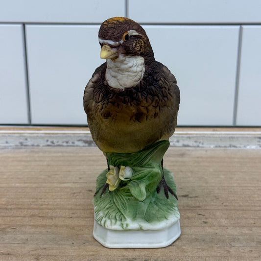 Napcoware Bob-White Quail Figurine #3808 Porcelain