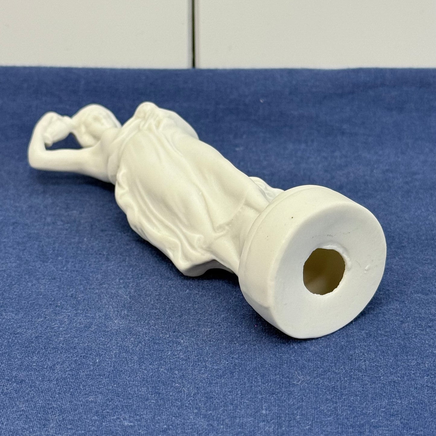 Bisque Porcelain Female Figurine