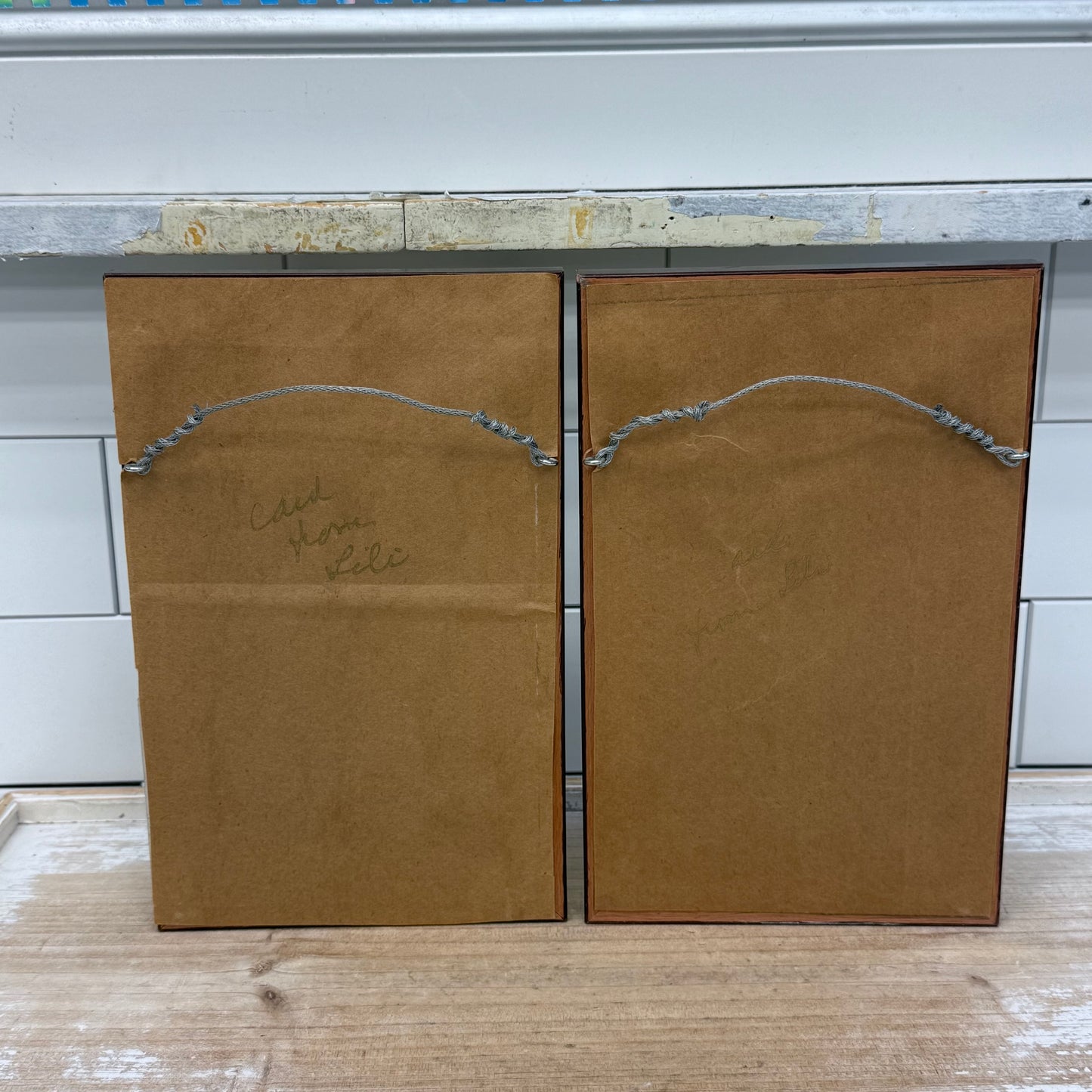 Chinese Plum Blossom Watercolor Prints, Set of 2