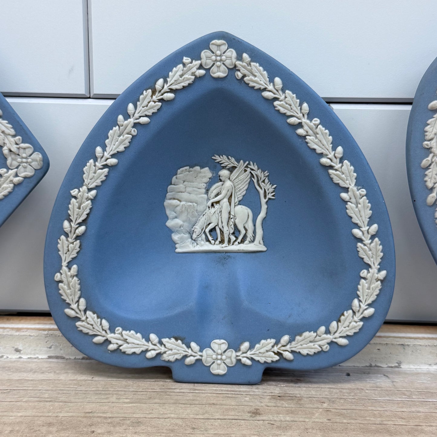 Wedgwood Jasperware Trinket Dishes, Set of 3