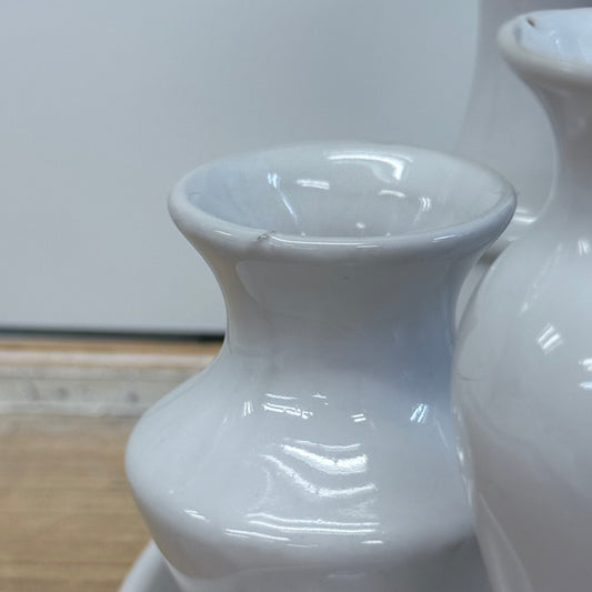 Bud Vase Cluster Ceramic Centerpiece