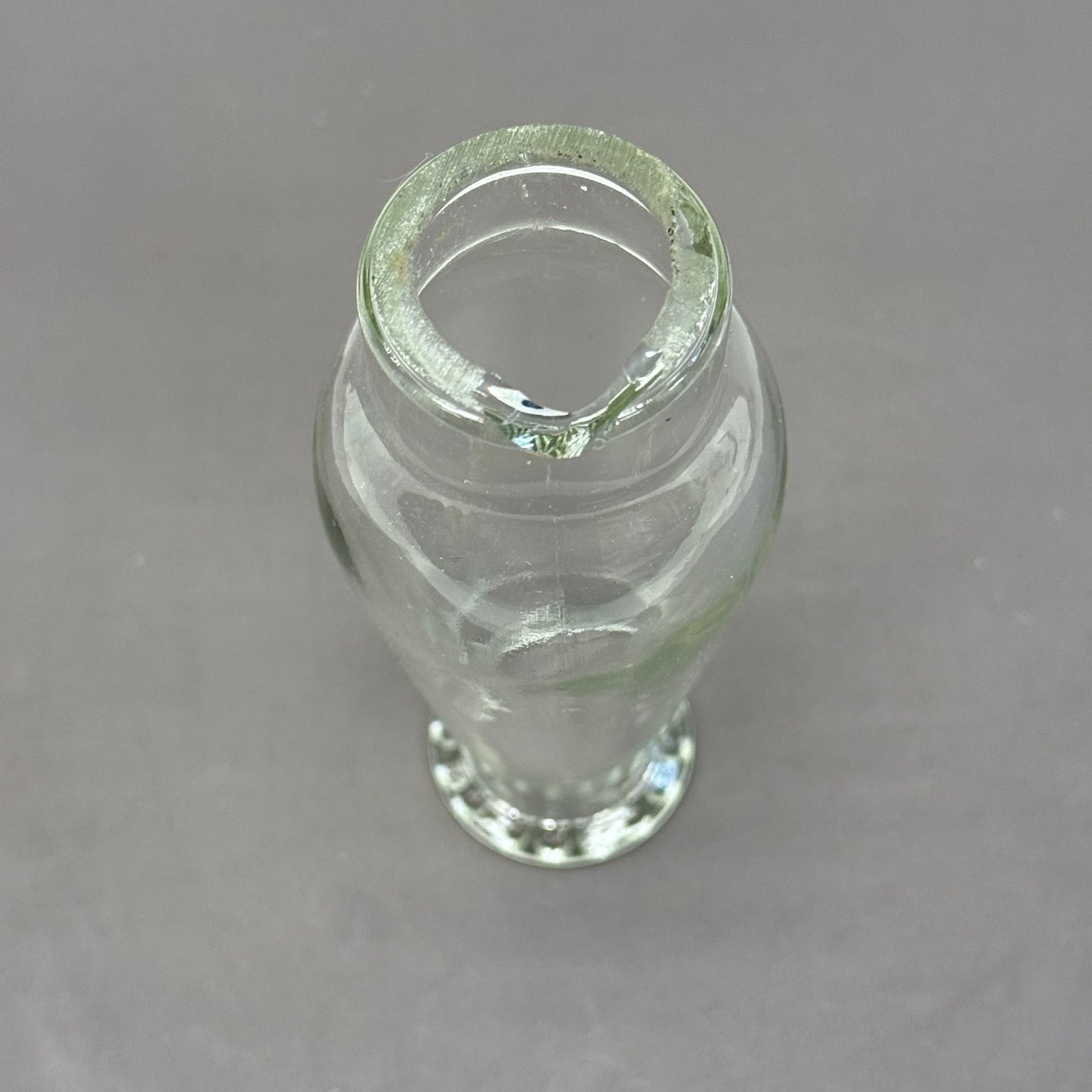 Petite Oil Lamp, Diamond Cut Glass